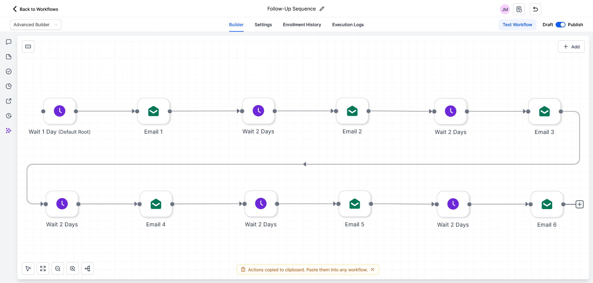 Intelligent Follow-Up Sequence