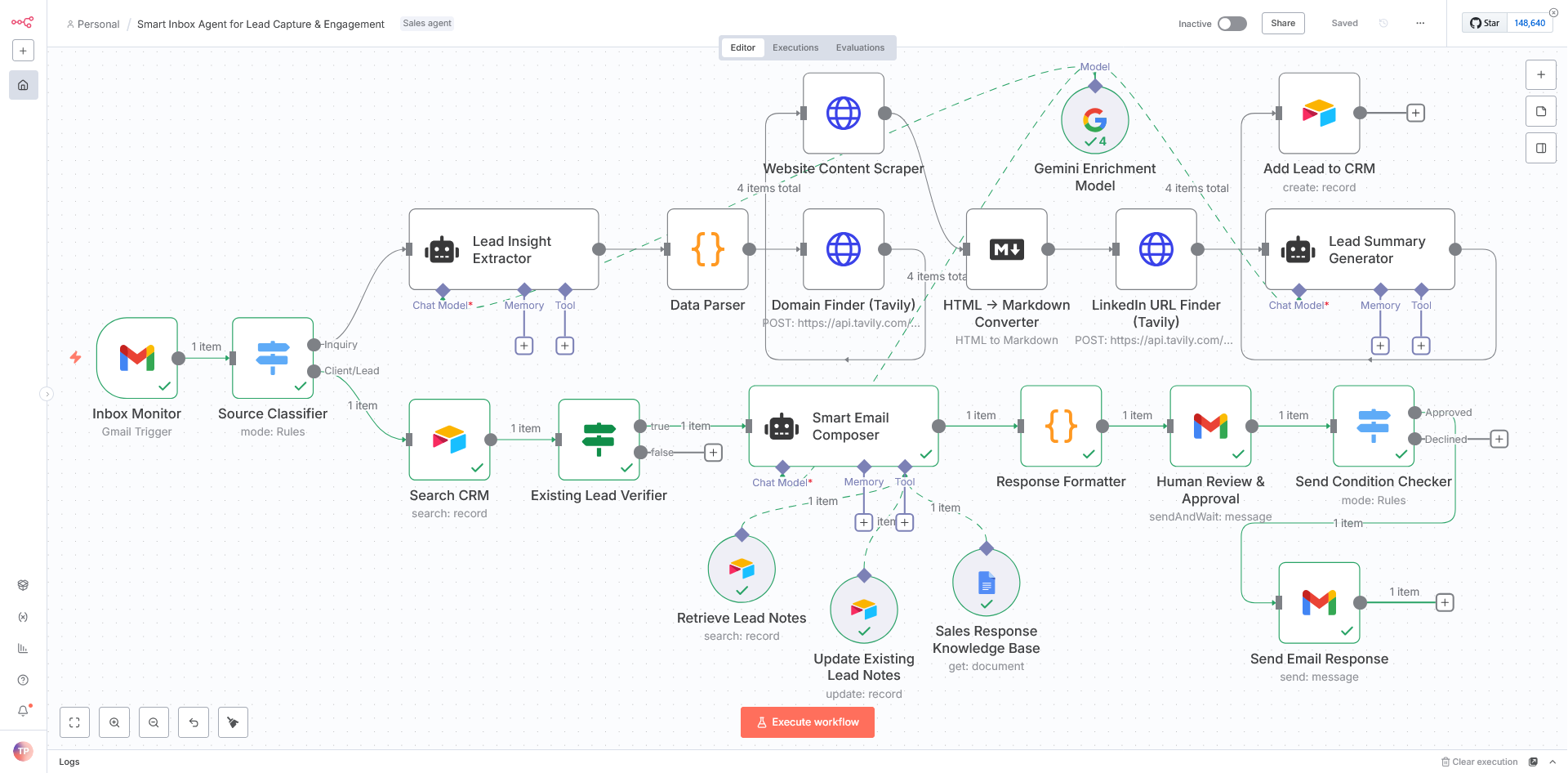 Smart Lead Engagement Inbox